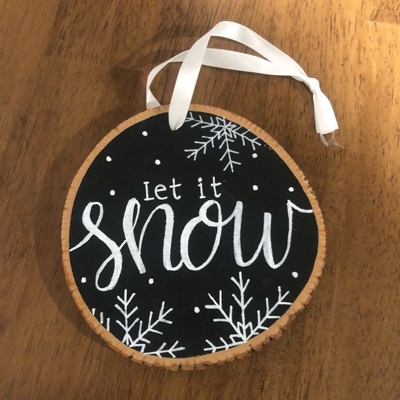Let It Snow Ornament - Picture 2 of 4